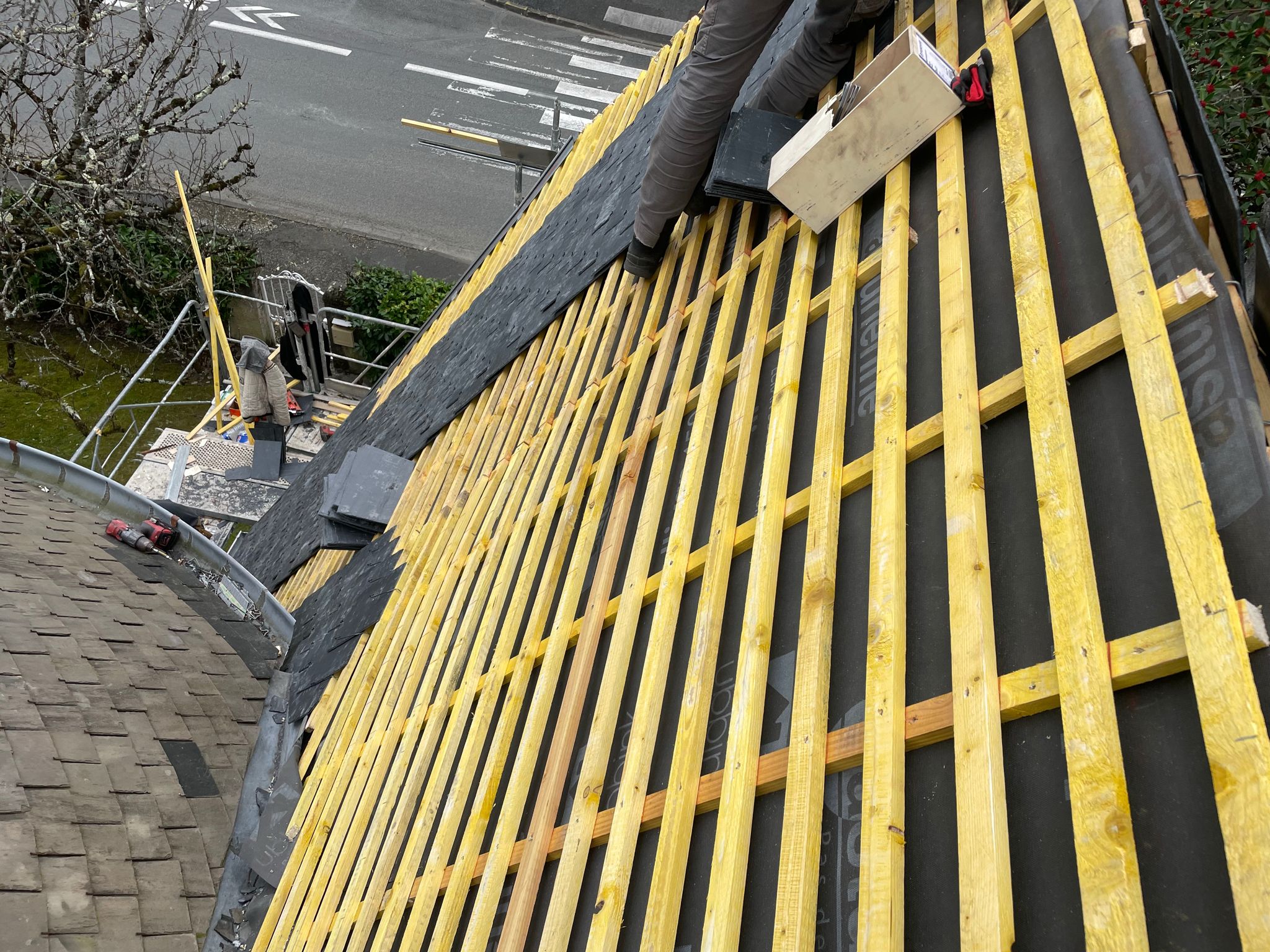 Dépose de couverture toiture