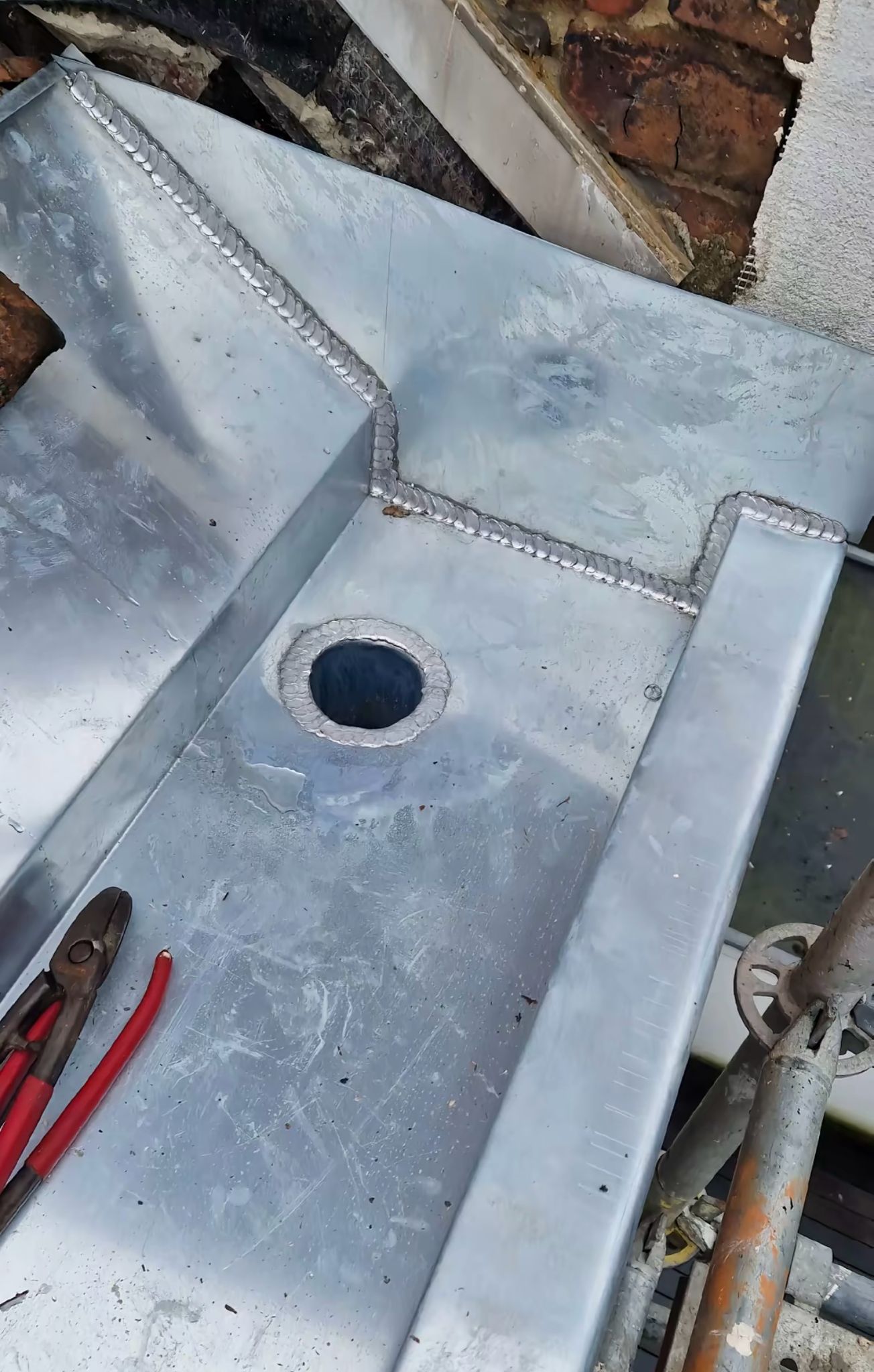 Inspection gouttière et chéneau